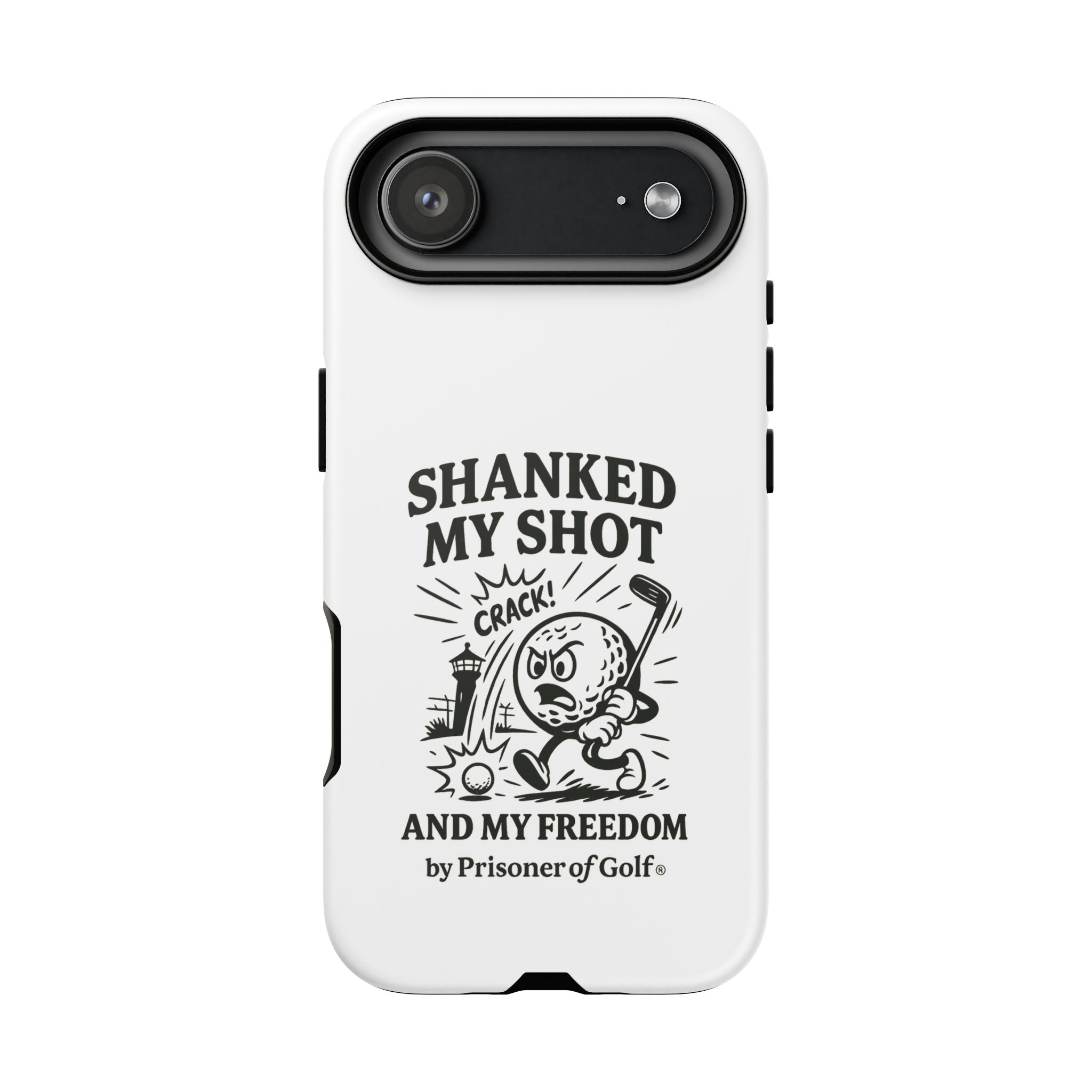 Shanked My Shot, Golf-Themed Phone Case, Funny Golf Gift, Golfer Accessory, Golf Lover's Case, Unique Sports Merchandise
