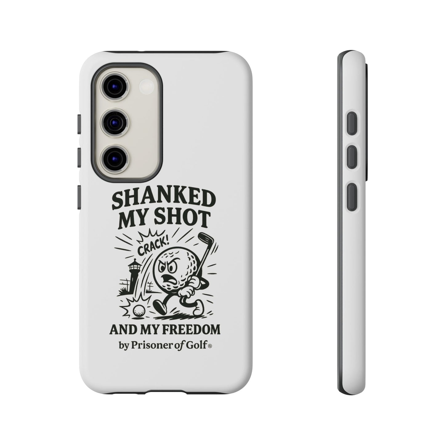 Shanked My Shot, Golf-Themed Phone Case, Funny Golf Gift, Golfer Accessory, Golf Lover's Case, Unique Sports Merchandise