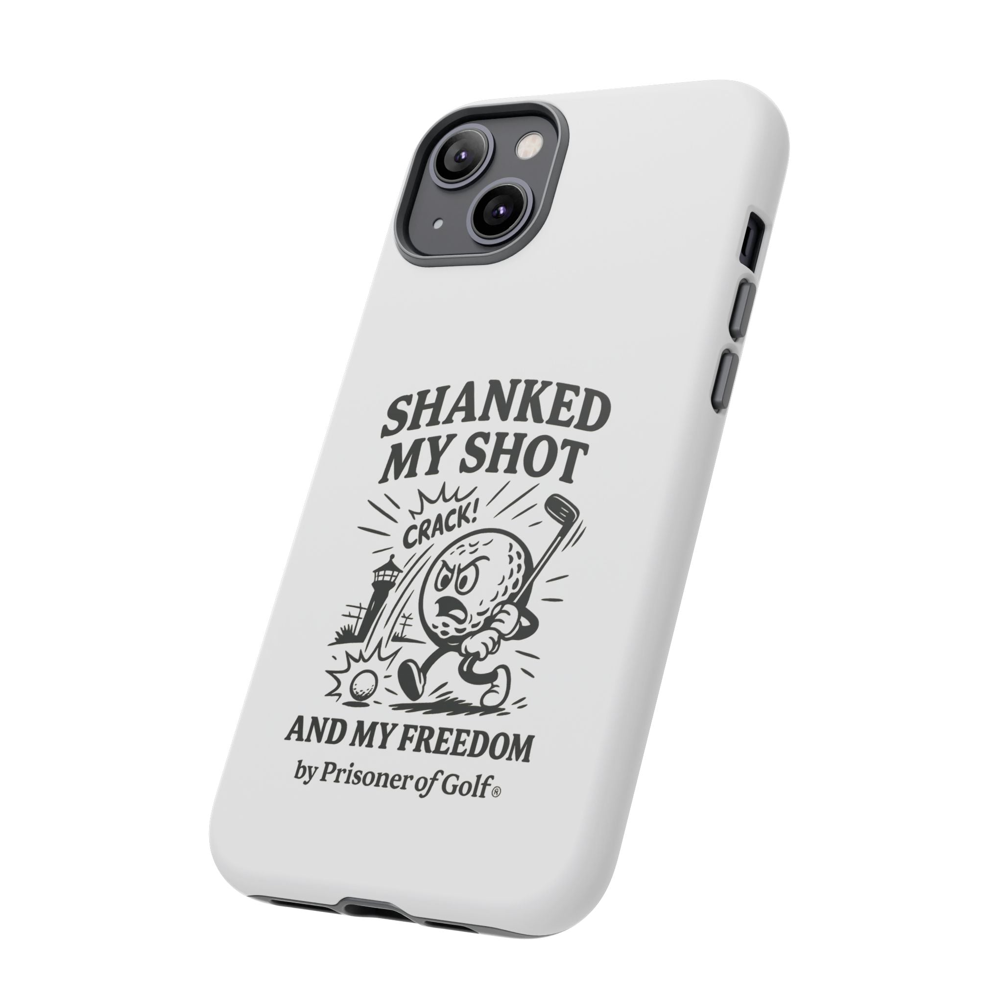 Shanked My Shot, Golf-Themed Phone Case, Funny Golf Gift, Golfer Accessory, Golf Lover's Case, Unique Sports Merchandise