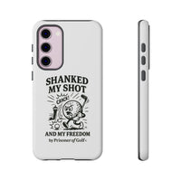 Shanked My Shot, Golf-Themed Phone Case, Funny Golf Gift, Golfer Accessory, Golf Lover's Case, Unique Sports Merchandise
