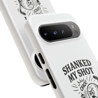 Shanked My Shot, Golf-Themed Phone Case, Funny Golf Gift, Golfer Accessory, Golf Lover's Case, Unique Sports Merchandise