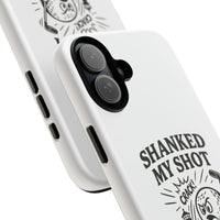Shanked My Shot, Golf-Themed Phone Case, Funny Golf Gift, Golfer Accessory, Golf Lover's Case, Unique Sports Merchandise