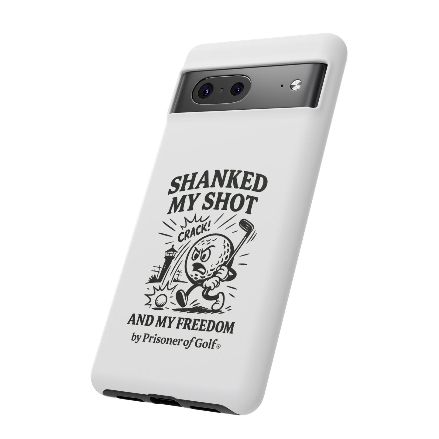 Shanked My Shot, Golf-Themed Phone Case, Funny Golf Gift, Golfer Accessory, Golf Lover's Case, Unique Sports Merchandise