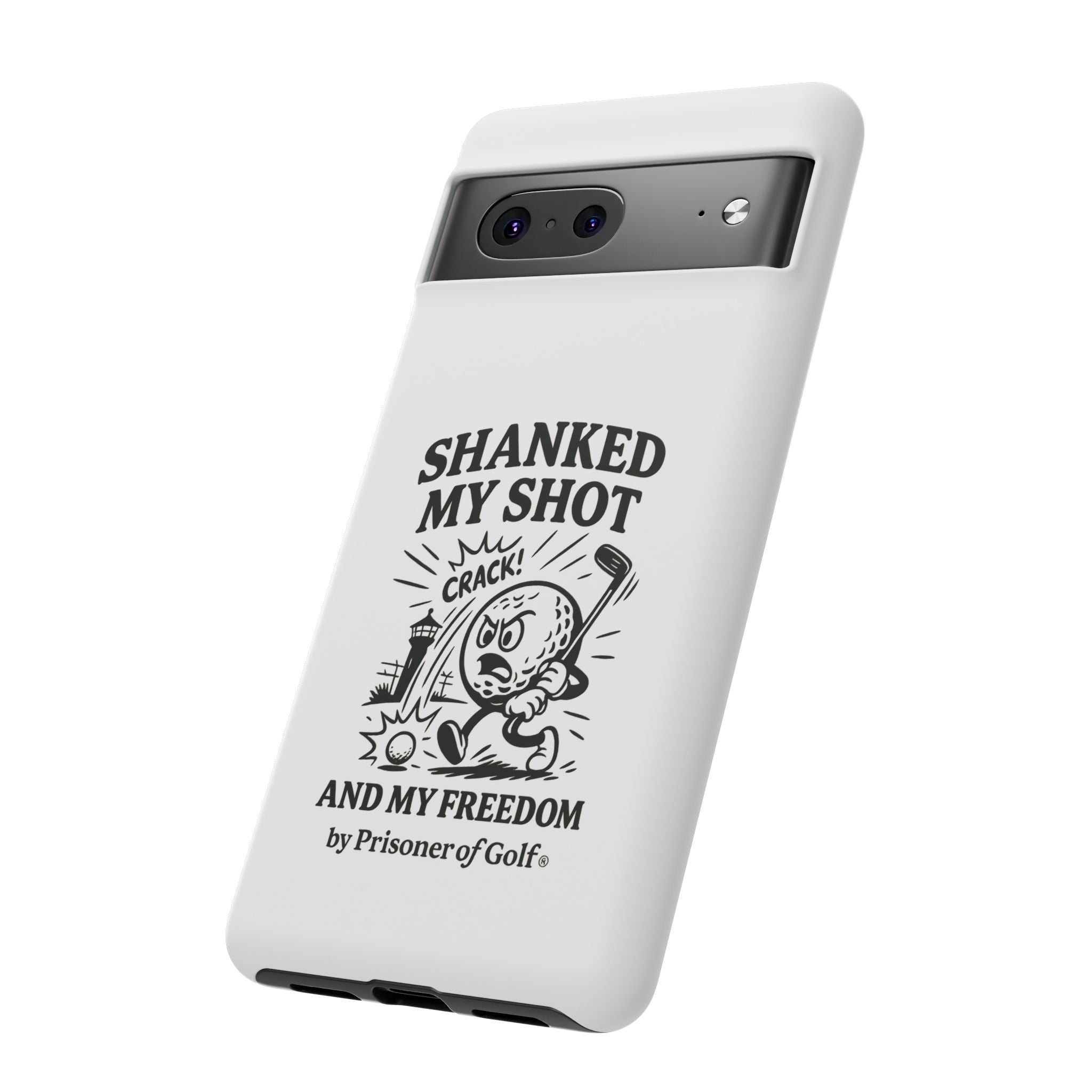 Shanked My Shot, Golf-Themed Phone Case, Funny Golf Gift, Golfer Accessory, Golf Lover's Case, Unique Sports Merchandise
