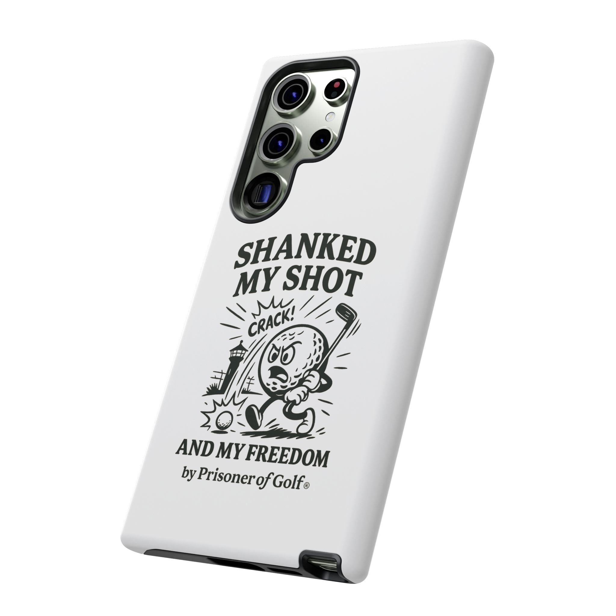 Shanked My Shot, Golf-Themed Phone Case, Funny Golf Gift, Golfer Accessory, Golf Lover's Case, Unique Sports Merchandise