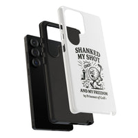 Shanked My Shot, Golf-Themed Phone Case, Funny Golf Gift, Golfer Accessory, Golf Lover's Case, Unique Sports Merchandise