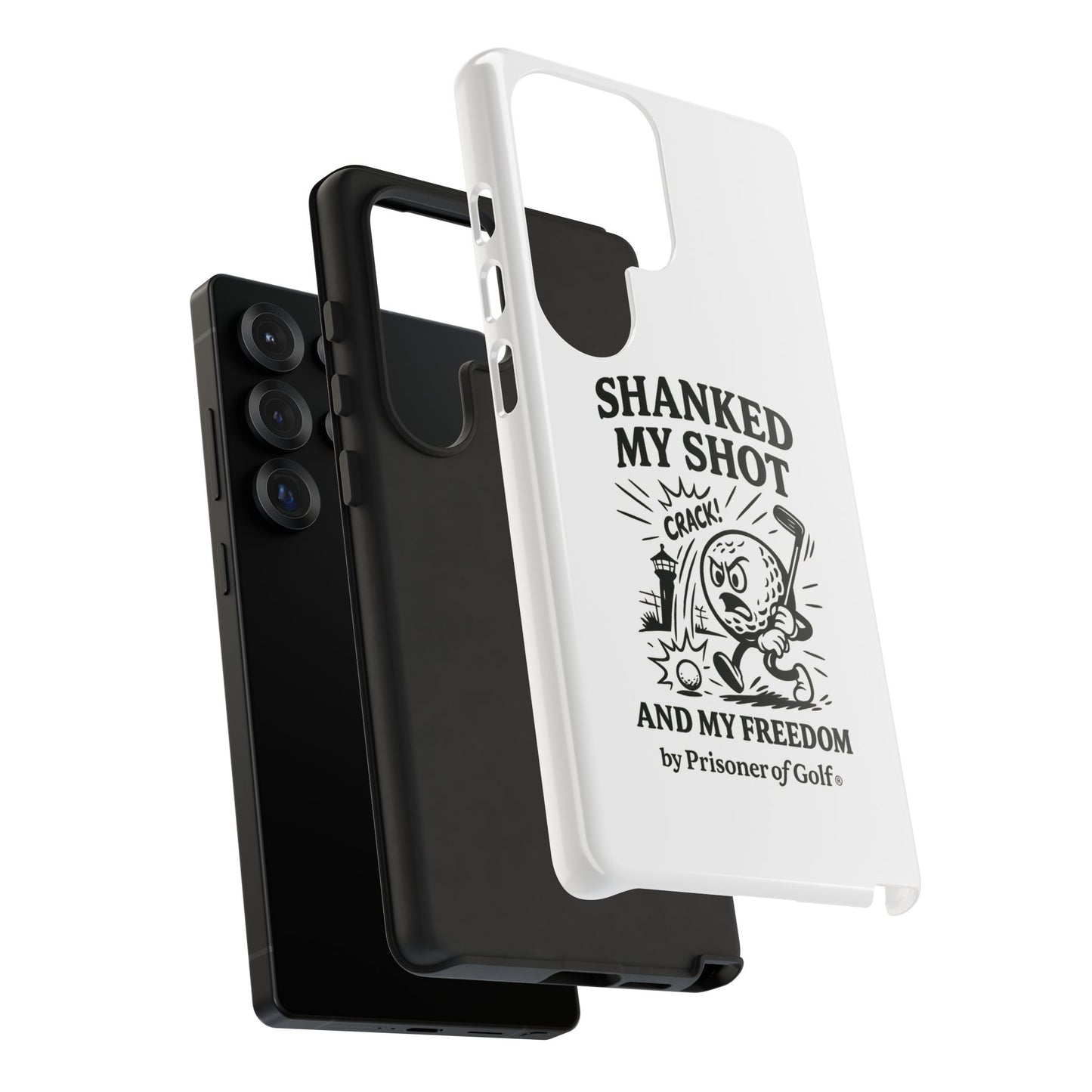 Shanked My Shot, Golf-Themed Phone Case, Funny Golf Gift, Golfer Accessory, Golf Lover's Case, Unique Sports Merchandise