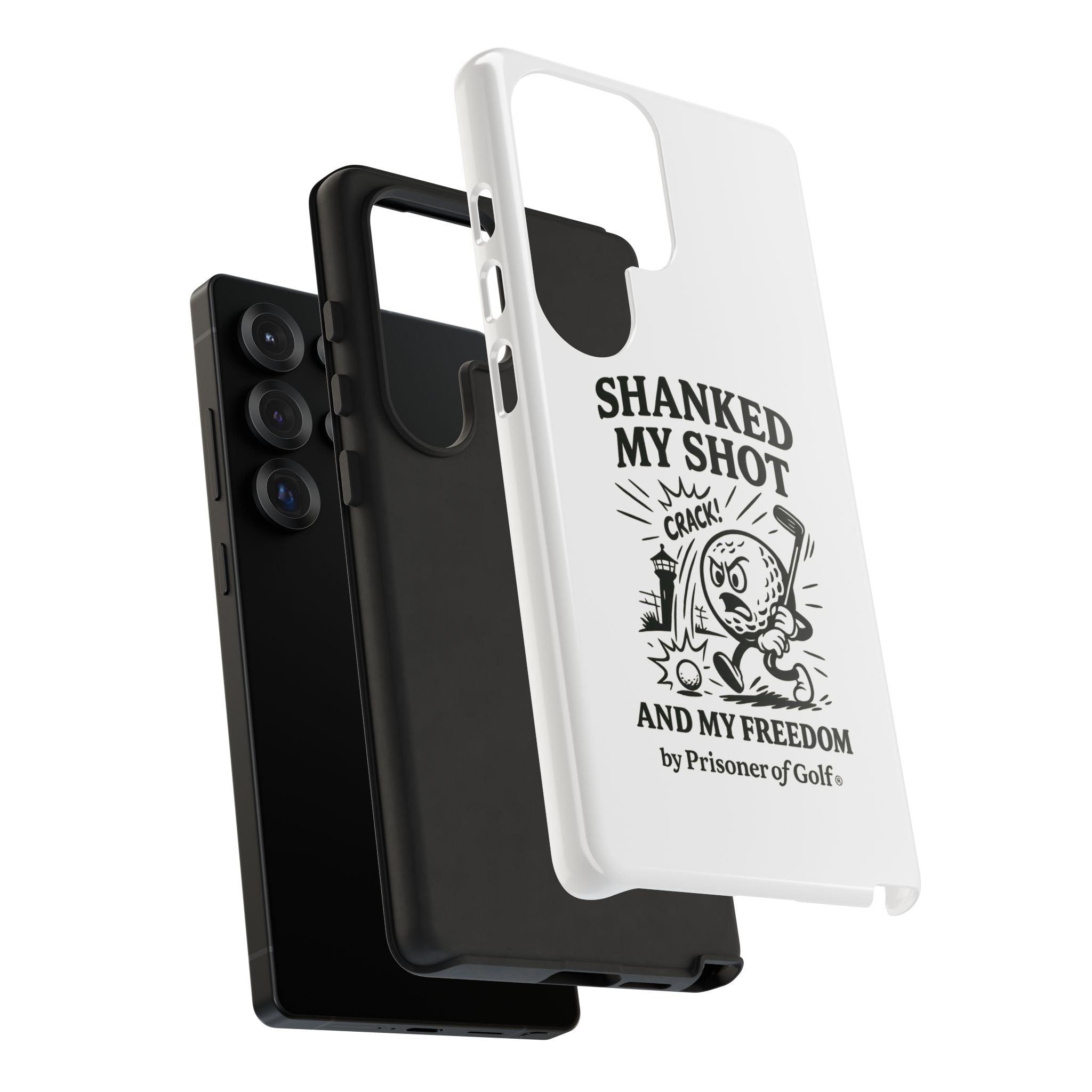 Shanked My Shot, Golf-Themed Phone Case, Funny Golf Gift, Golfer Accessory, Golf Lover's Case, Unique Sports Merchandise