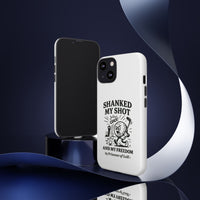 Shanked My Shot, Golf-Themed Phone Case, Funny Golf Gift, Golfer Accessory, Golf Lover's Case, Unique Sports Merchandise