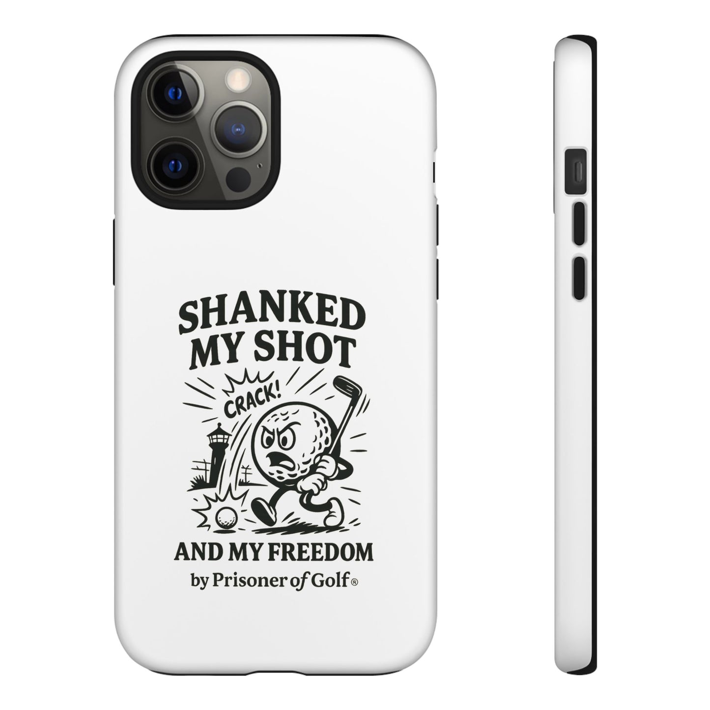 Shanked My Shot, Golf-Themed Phone Case, Funny Golf Gift, Golfer Accessory, Golf Lover's Case, Unique Sports Merchandise