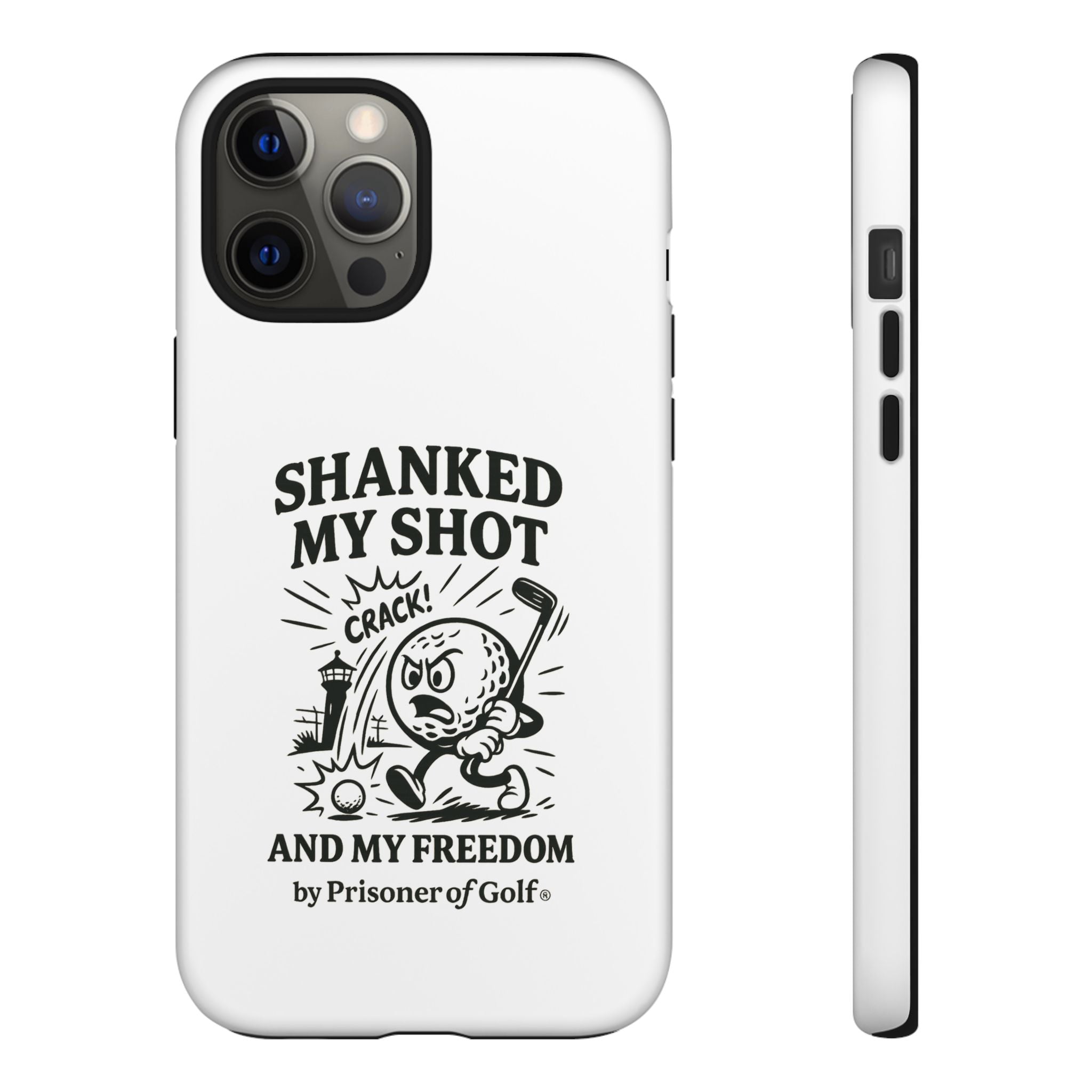 Shanked My Shot, Golf-Themed Phone Case, Funny Golf Gift, Golfer Accessory, Golf Lover's Case, Unique Sports Merchandise