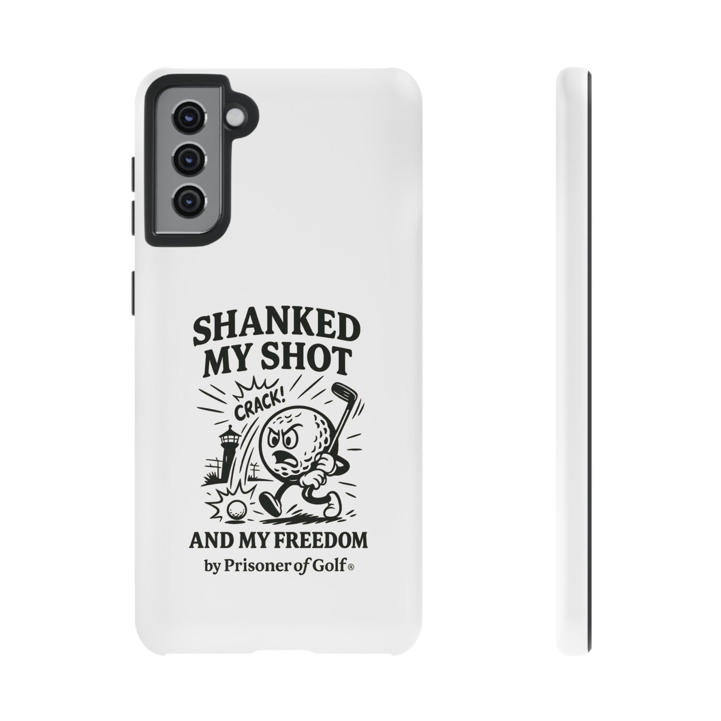 Shanked My Shot, Golf-Themed Phone Case, Funny Golf Gift, Golfer Accessory, Golf Lover's Case, Unique Sports Merchandise