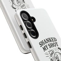 Shanked My Shot, Golf-Themed Phone Case, Funny Golf Gift, Golfer Accessory, Golf Lover's Case, Unique Sports Merchandise