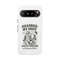 Shanked My Shot, Golf-Themed Phone Case, Funny Golf Gift, Golfer Accessory, Golf Lover's Case, Unique Sports Merchandise
