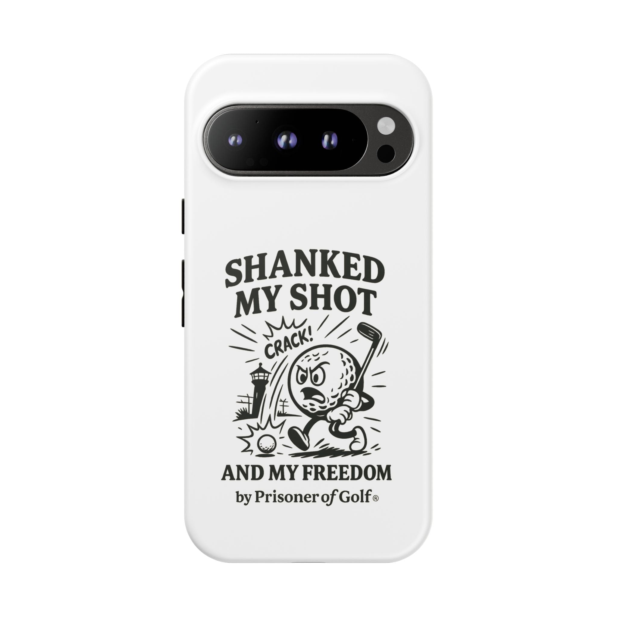 Shanked My Shot, Golf-Themed Phone Case, Funny Golf Gift, Golfer Accessory, Golf Lover's Case, Unique Sports Merchandise