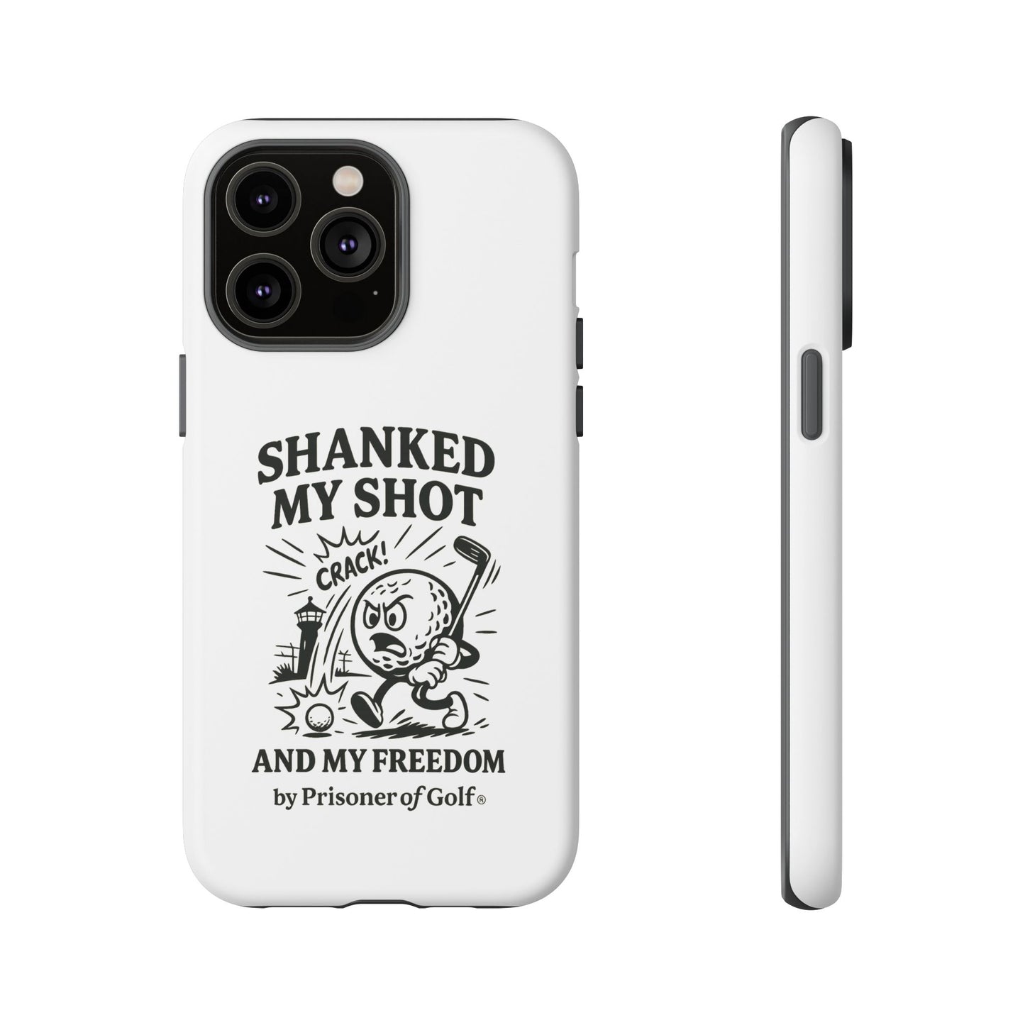 Shanked My Shot, Golf-Themed Phone Case, Funny Golf Gift, Golfer Accessory, Golf Lover's Case, Unique Sports Merchandise
