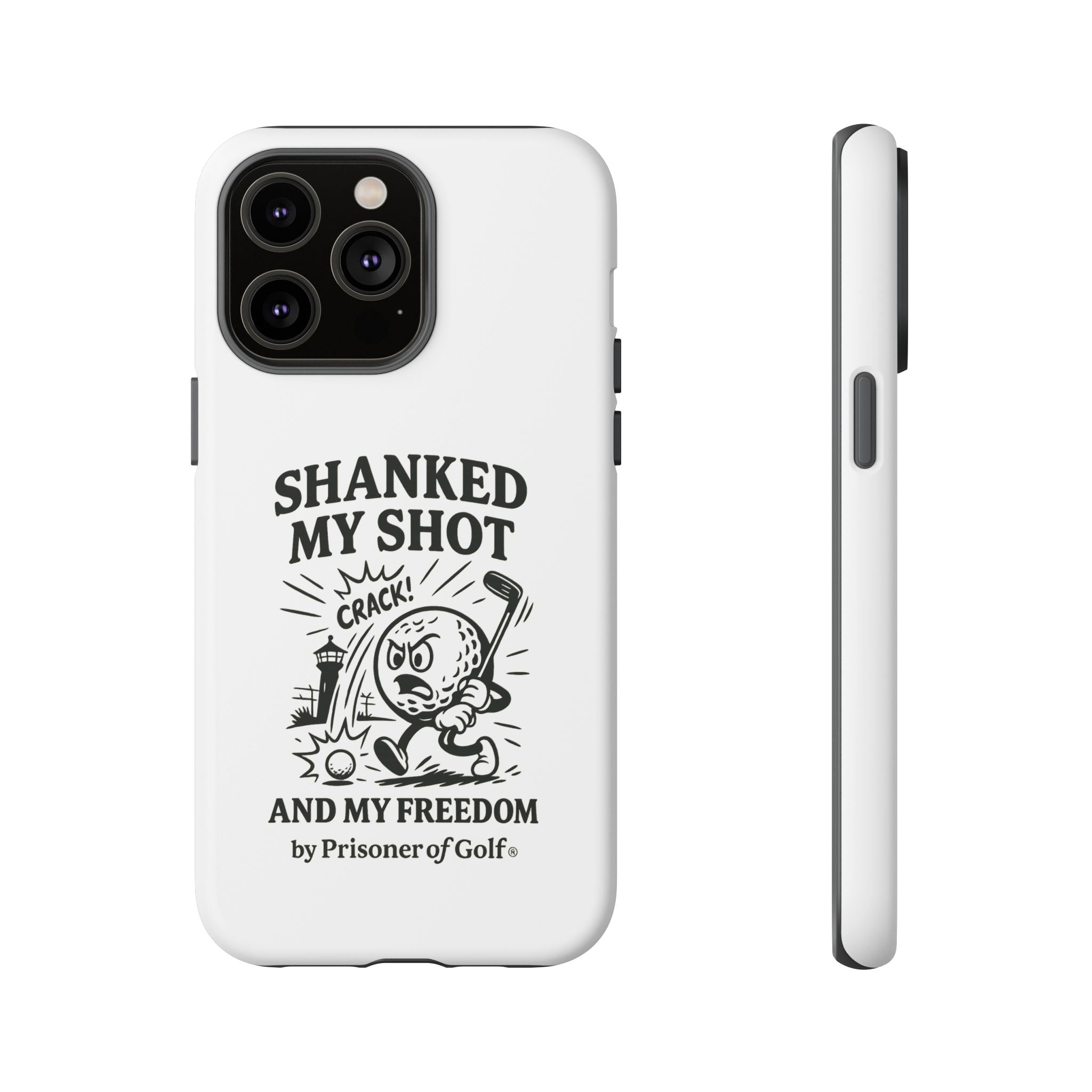 Shanked My Shot, Golf-Themed Phone Case, Funny Golf Gift, Golfer Accessory, Golf Lover's Case, Unique Sports Merchandise