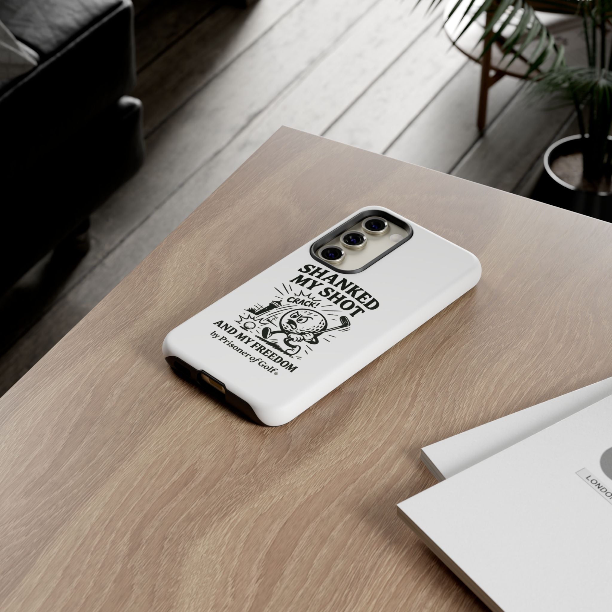 Shanked My Shot, Golf-Themed Phone Case, Funny Golf Gift, Golfer Accessory, Golf Lover's Case, Unique Sports Merchandise