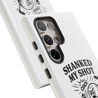 Shanked My Shot, Golf-Themed Phone Case, Funny Golf Gift, Golfer Accessory, Golf Lover's Case, Unique Sports Merchandise