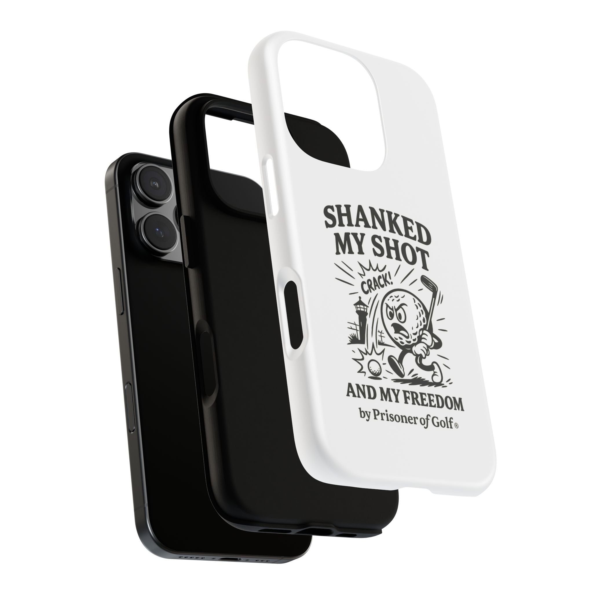 Shanked My Shot, Golf-Themed Phone Case, Funny Golf Gift, Golfer Accessory, Golf Lover's Case, Unique Sports Merchandise