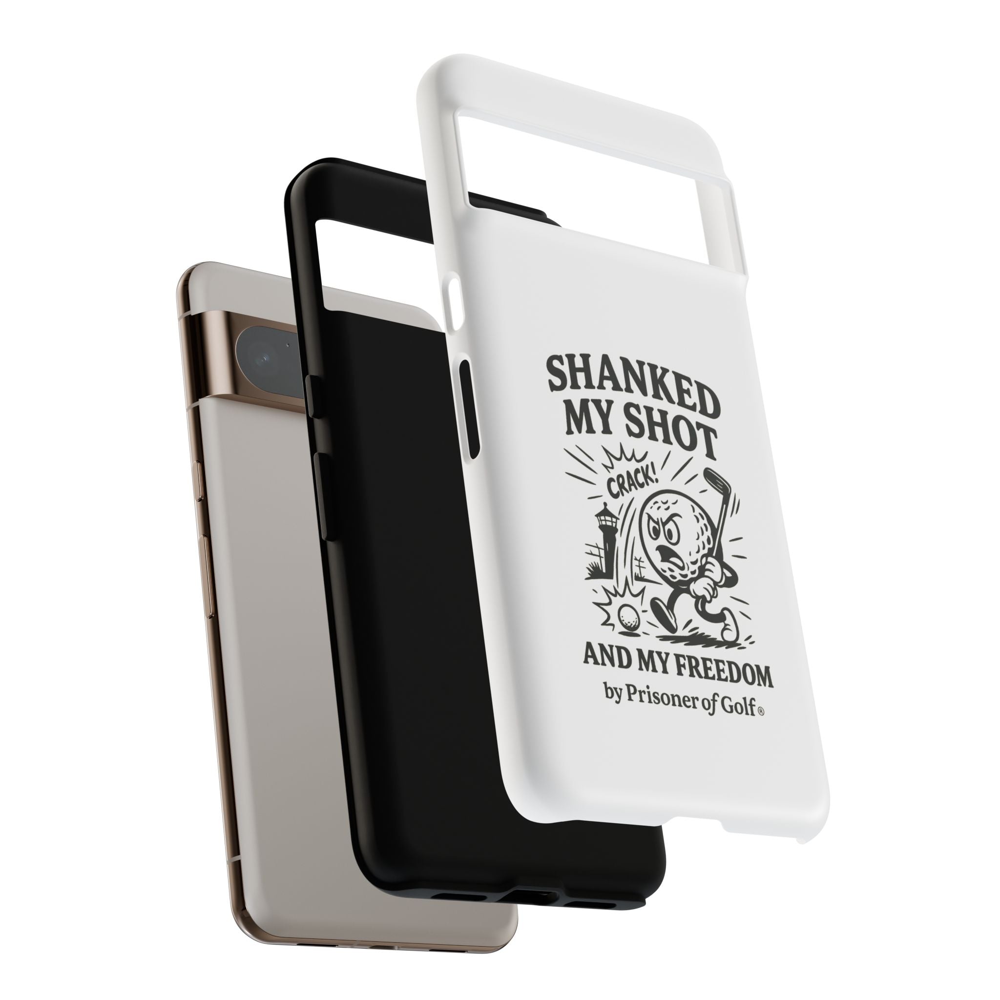 Shanked My Shot, Golf-Themed Phone Case, Funny Golf Gift, Golfer Accessory, Golf Lover's Case, Unique Sports Merchandise