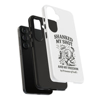 Shanked My Shot, Golf-Themed Phone Case, Funny Golf Gift, Golfer Accessory, Golf Lover's Case, Unique Sports Merchandise