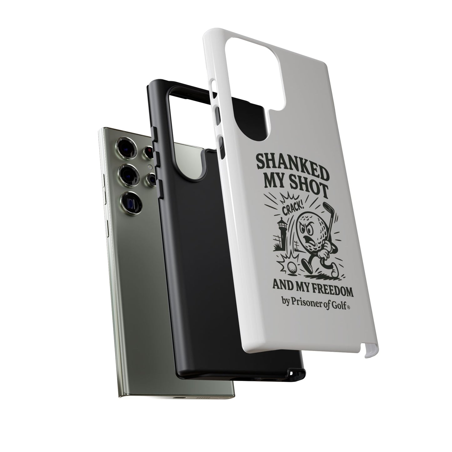 Shanked My Shot, Golf-Themed Phone Case, Funny Golf Gift, Golfer Accessory, Golf Lover's Case, Unique Sports Merchandise