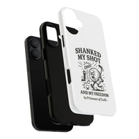 Shanked My Shot, Golf-Themed Phone Case, Funny Golf Gift, Golfer Accessory, Golf Lover's Case, Unique Sports Merchandise
