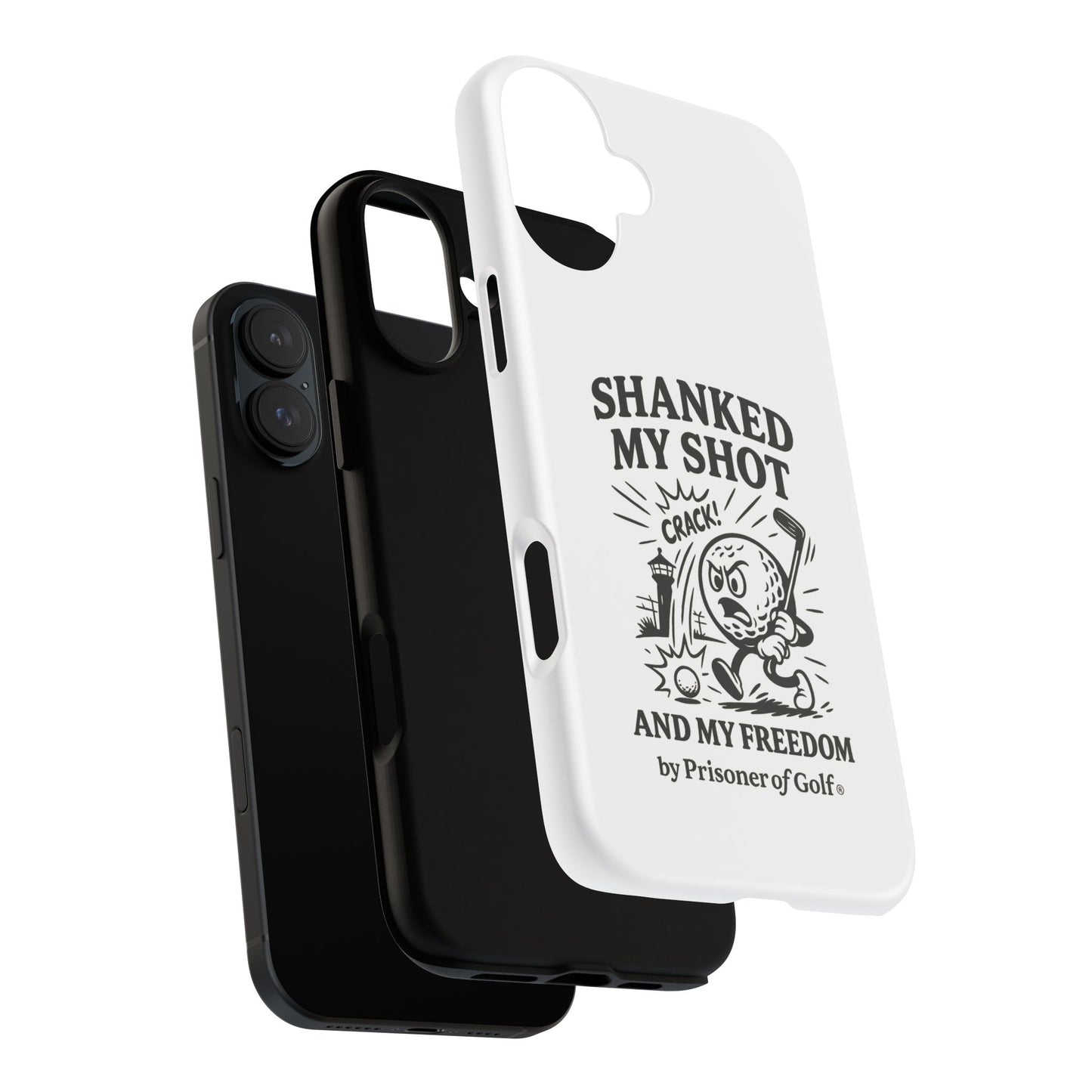 Shanked My Shot, Golf-Themed Phone Case, Funny Golf Gift, Golfer Accessory, Golf Lover's Case, Unique Sports Merchandise