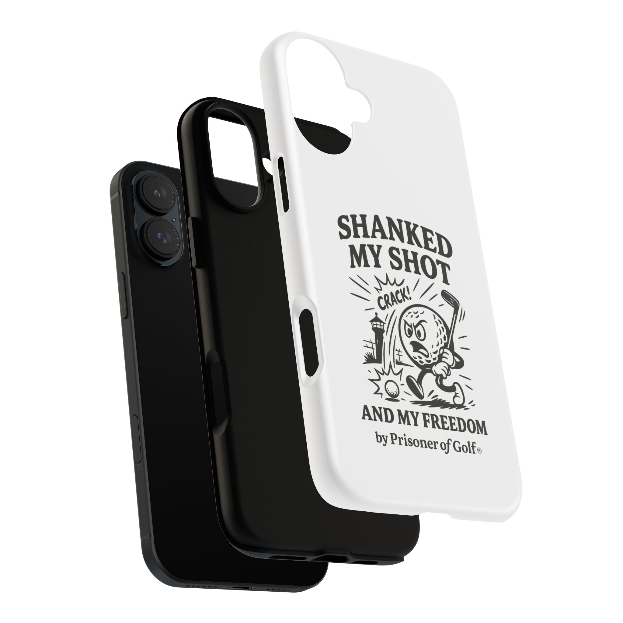 Shanked My Shot, Golf-Themed Phone Case, Funny Golf Gift, Golfer Accessory, Golf Lover's Case, Unique Sports Merchandise