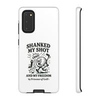 Shanked My Shot, Golf-Themed Phone Case, Funny Golf Gift, Golfer Accessory, Golf Lover's Case, Unique Sports Merchandise