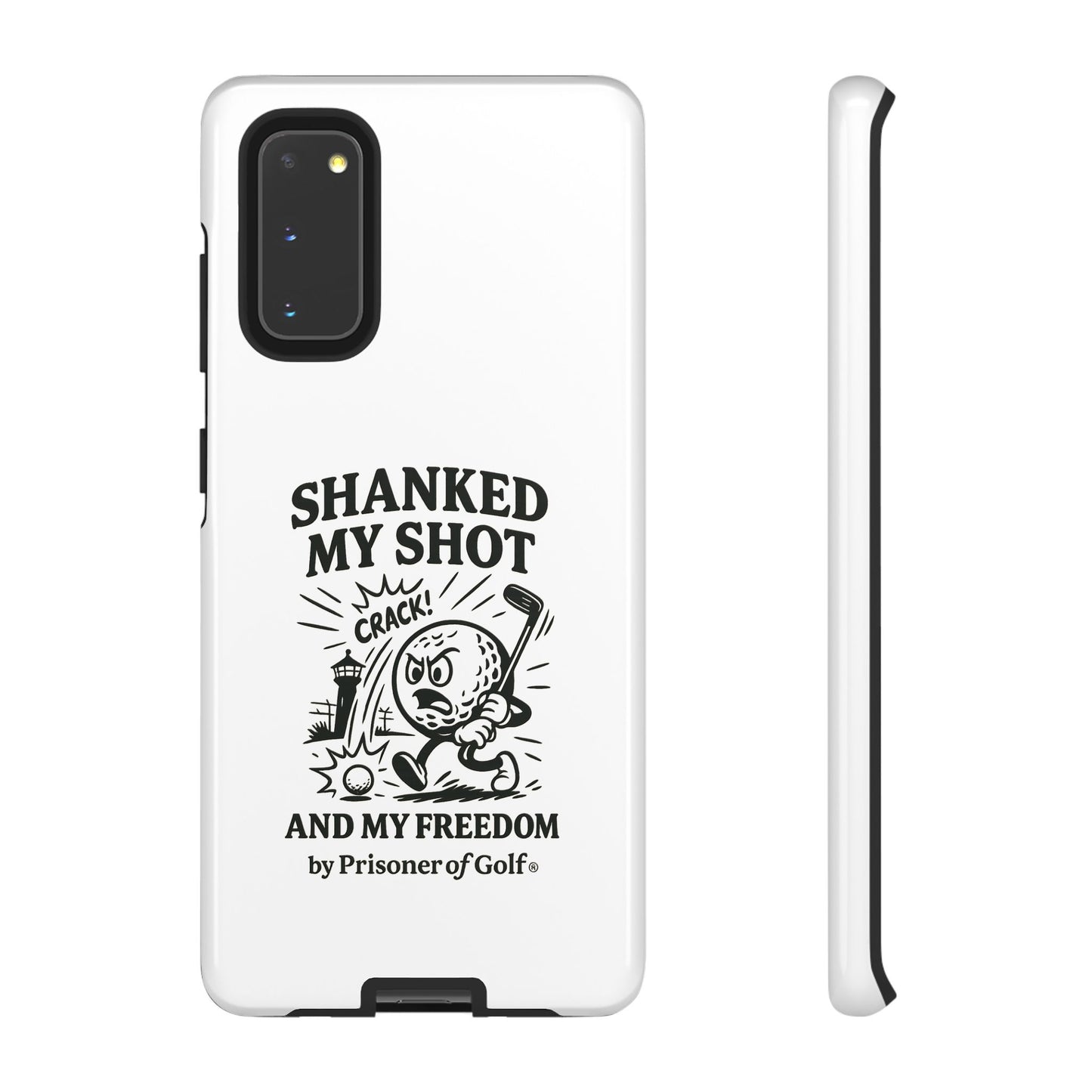 Shanked My Shot, Golf-Themed Phone Case, Funny Golf Gift, Golfer Accessory, Golf Lover's Case, Unique Sports Merchandise