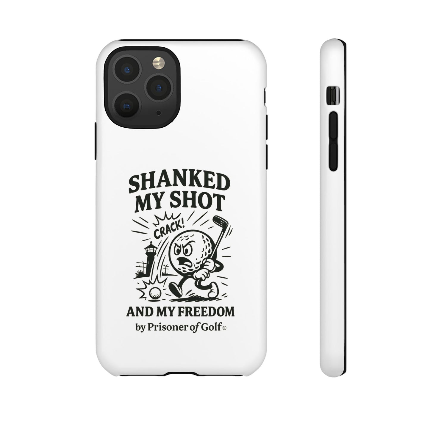 Shanked My Shot, Golf-Themed Phone Case, Funny Golf Gift, Golfer Accessory, Golf Lover's Case, Unique Sports Merchandise