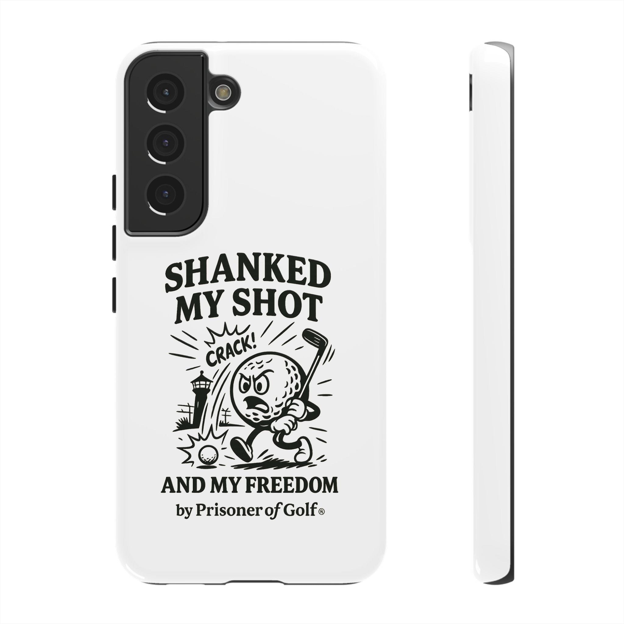 Shanked My Shot, Golf-Themed Phone Case, Funny Golf Gift, Golfer Accessory, Golf Lover's Case, Unique Sports Merchandise