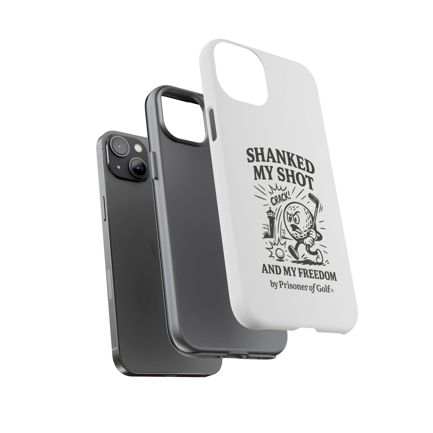 Shanked My Shot, Golf-Themed Phone Case, Funny Golf Gift, Golfer Accessory, Golf Lover's Case, Unique Sports Merchandise