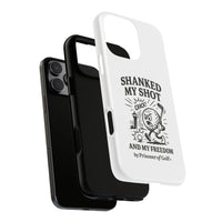 Shanked My Shot, Golf-Themed Phone Case, Funny Golf Gift, Golfer Accessory, Golf Lover's Case, Unique Sports Merchandise