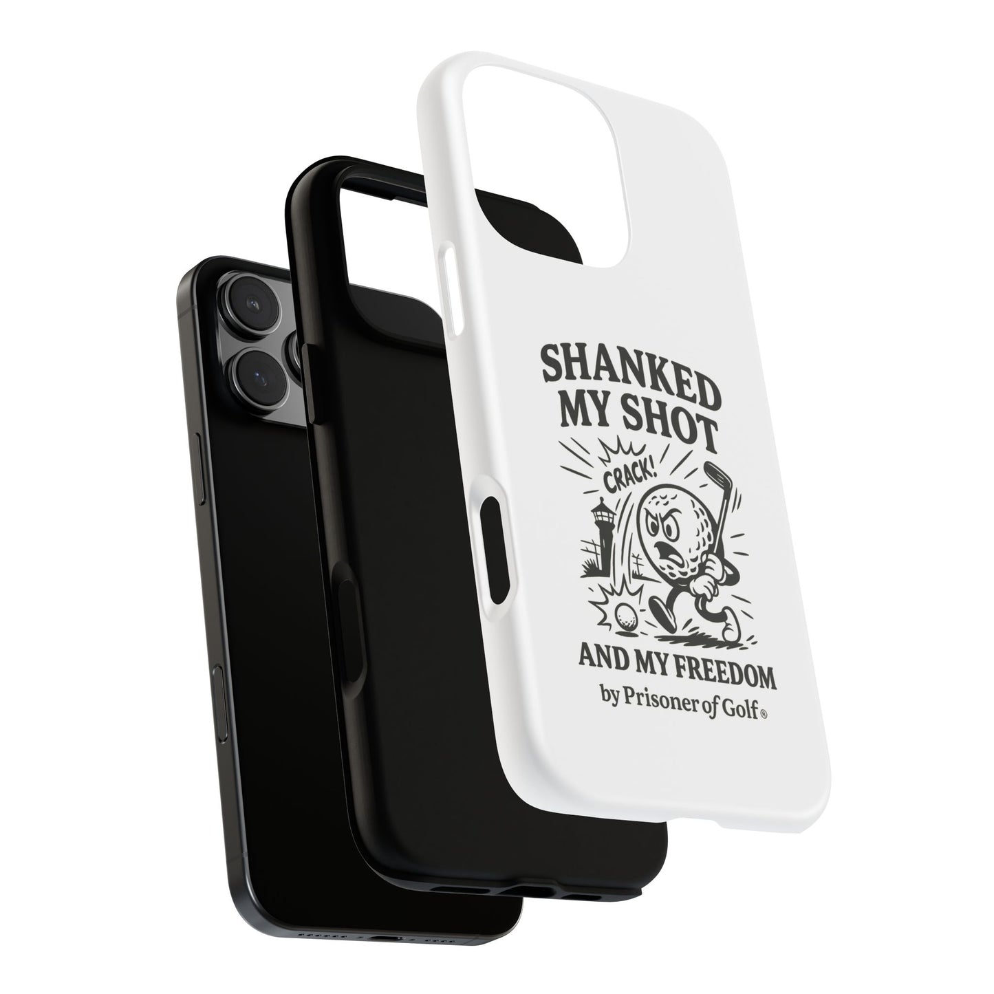 Shanked My Shot, Golf-Themed Phone Case, Funny Golf Gift, Golfer Accessory, Golf Lover's Case, Unique Sports Merchandise