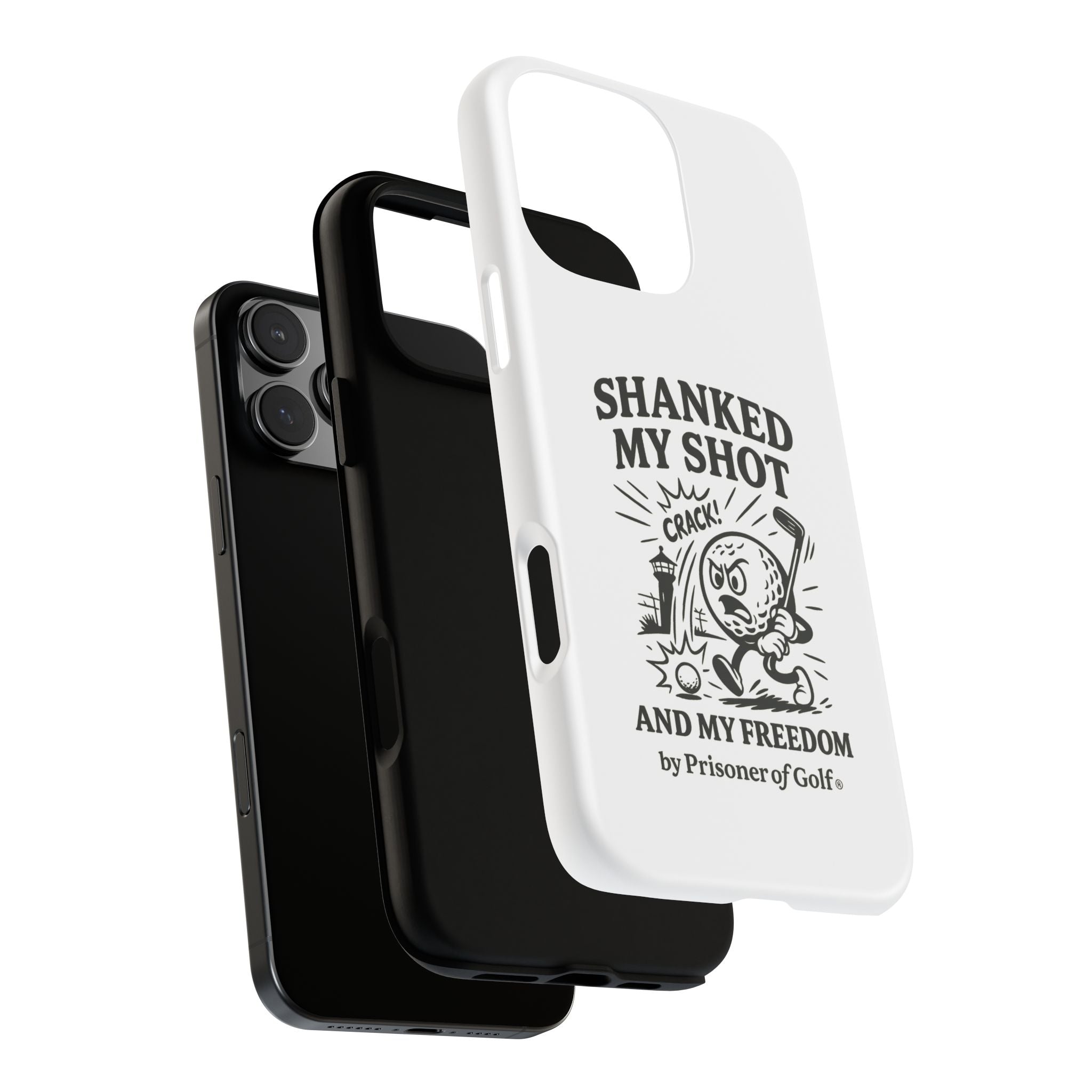 Shanked My Shot, Golf-Themed Phone Case, Funny Golf Gift, Golfer Accessory, Golf Lover's Case, Unique Sports Merchandise