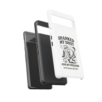 Shanked My Shot, Golf-Themed Phone Case, Funny Golf Gift, Golfer Accessory, Golf Lover's Case, Unique Sports Merchandise