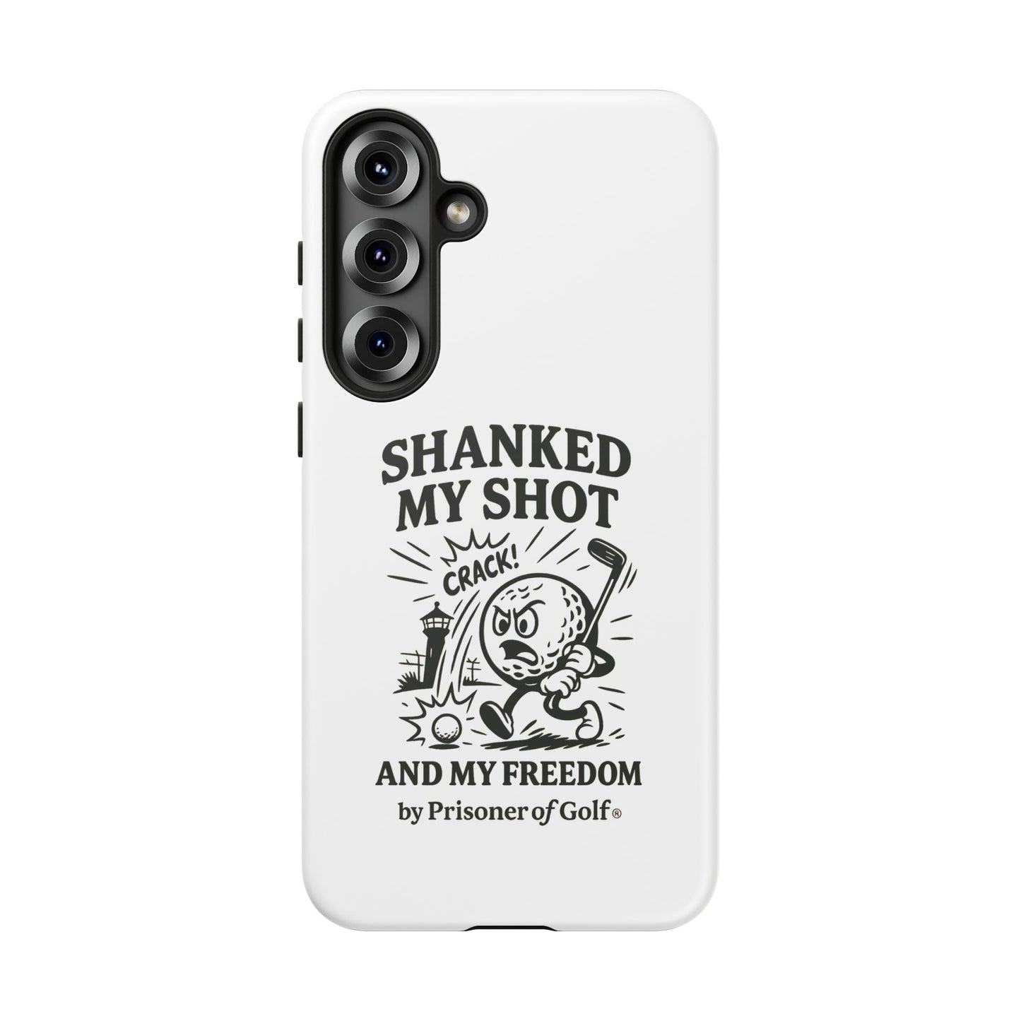 Shanked My Shot, Golf-Themed Phone Case, Funny Golf Gift, Golfer Accessory, Golf Lover's Case, Unique Sports Merchandise