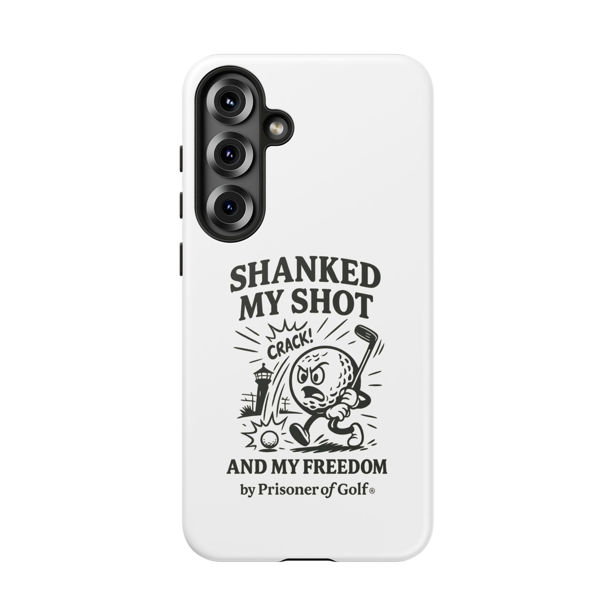 Shanked My Shot, Golf-Themed Phone Case, Funny Golf Gift, Golfer Accessory, Golf Lover's Case, Unique Sports Merchandise