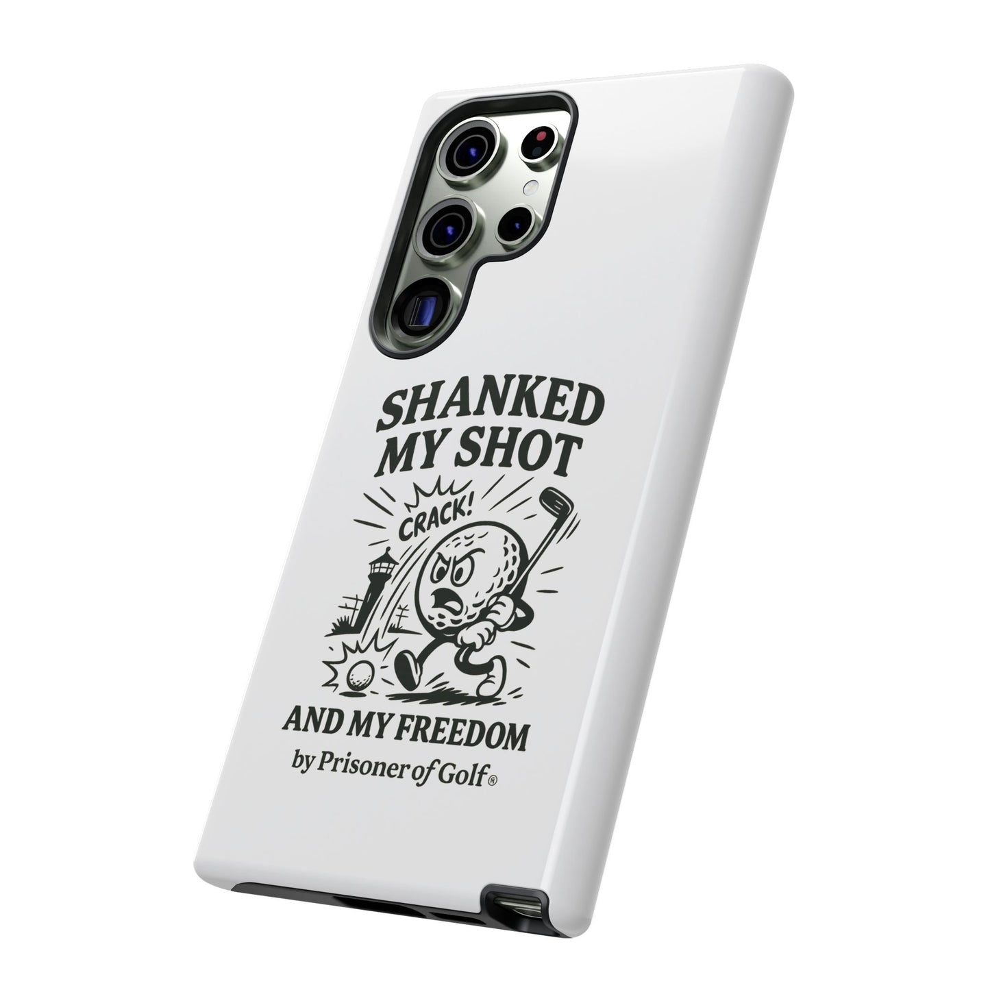 Shanked My Shot, Golf-Themed Phone Case, Funny Golf Gift, Golfer Accessory, Golf Lover's Case, Unique Sports Merchandise