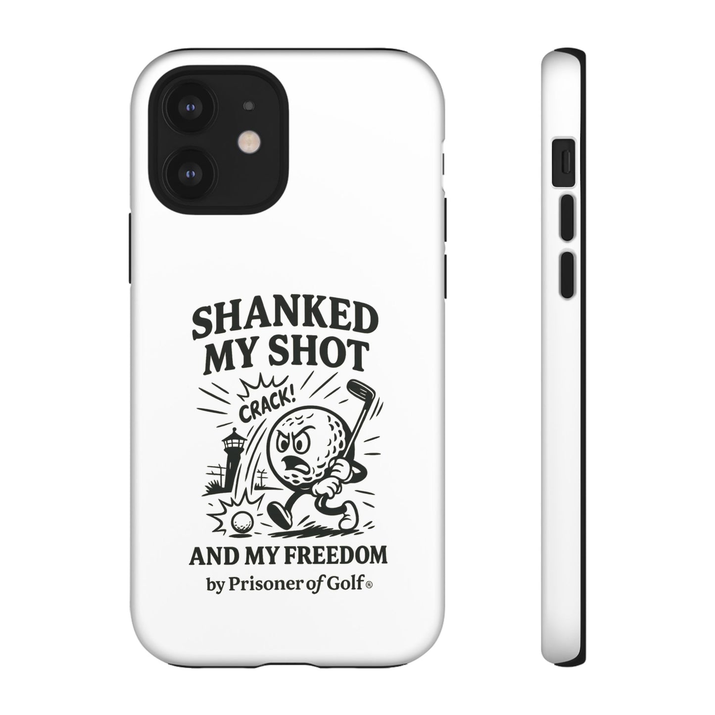 Shanked My Shot, Golf-Themed Phone Case, Funny Golf Gift, Golfer Accessory, Golf Lover's Case, Unique Sports Merchandise