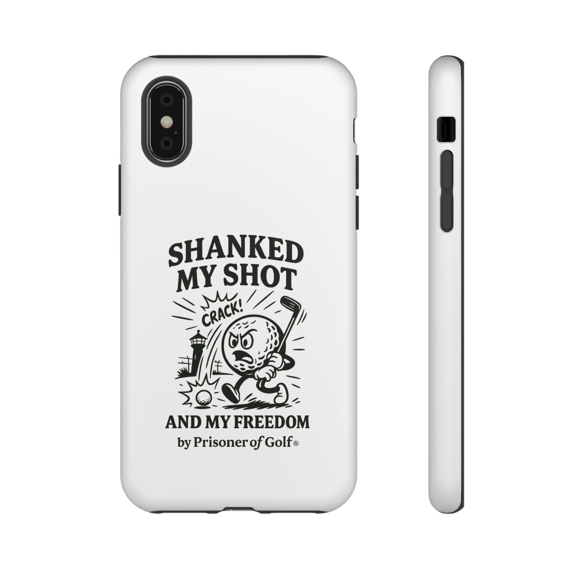Shanked My Shot, Golf-Themed Phone Case, Funny Golf Gift, Golfer Accessory, Golf Lover's Case, Unique Sports Merchandise