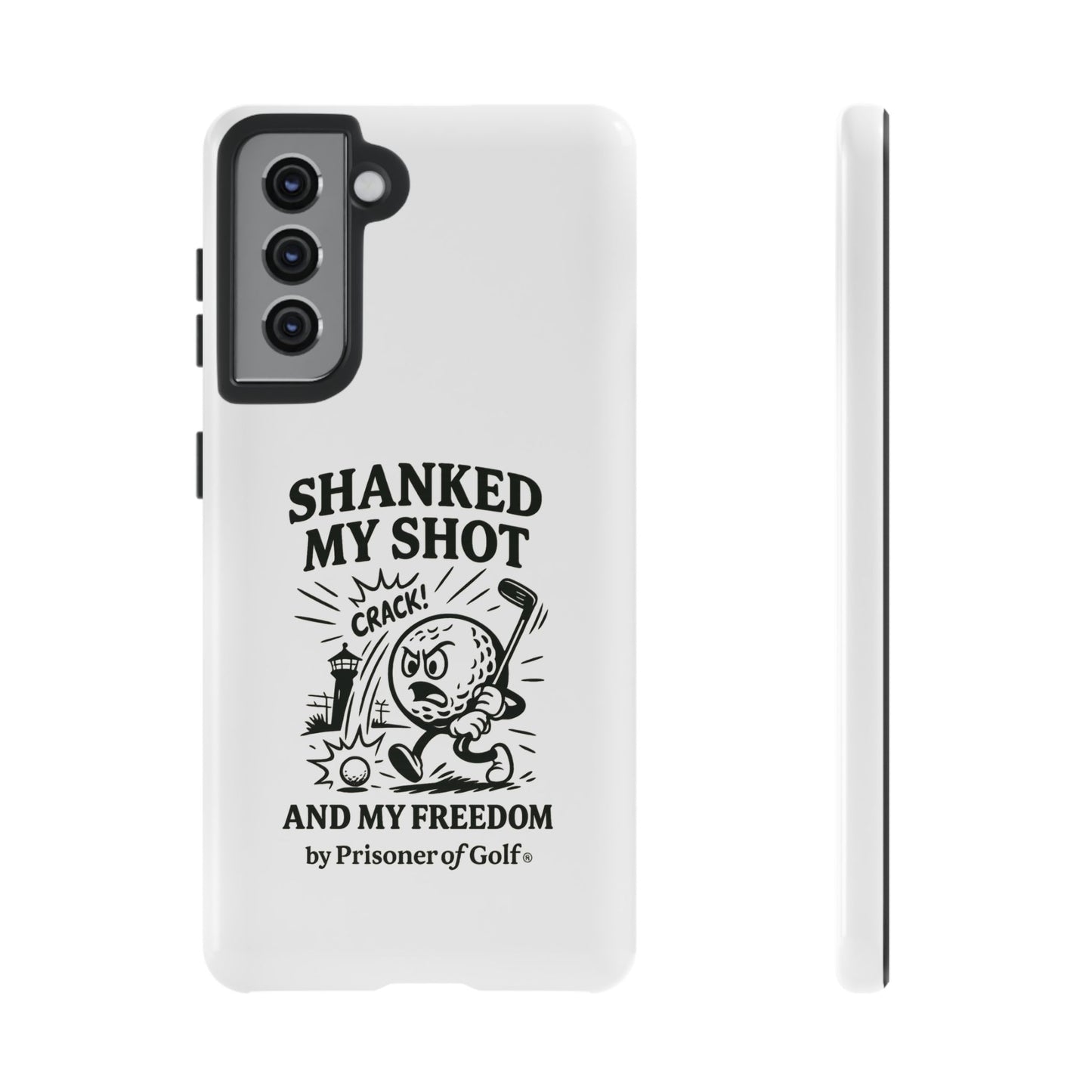Shanked My Shot, Golf-Themed Phone Case, Funny Golf Gift, Golfer Accessory, Golf Lover's Case, Unique Sports Merchandise