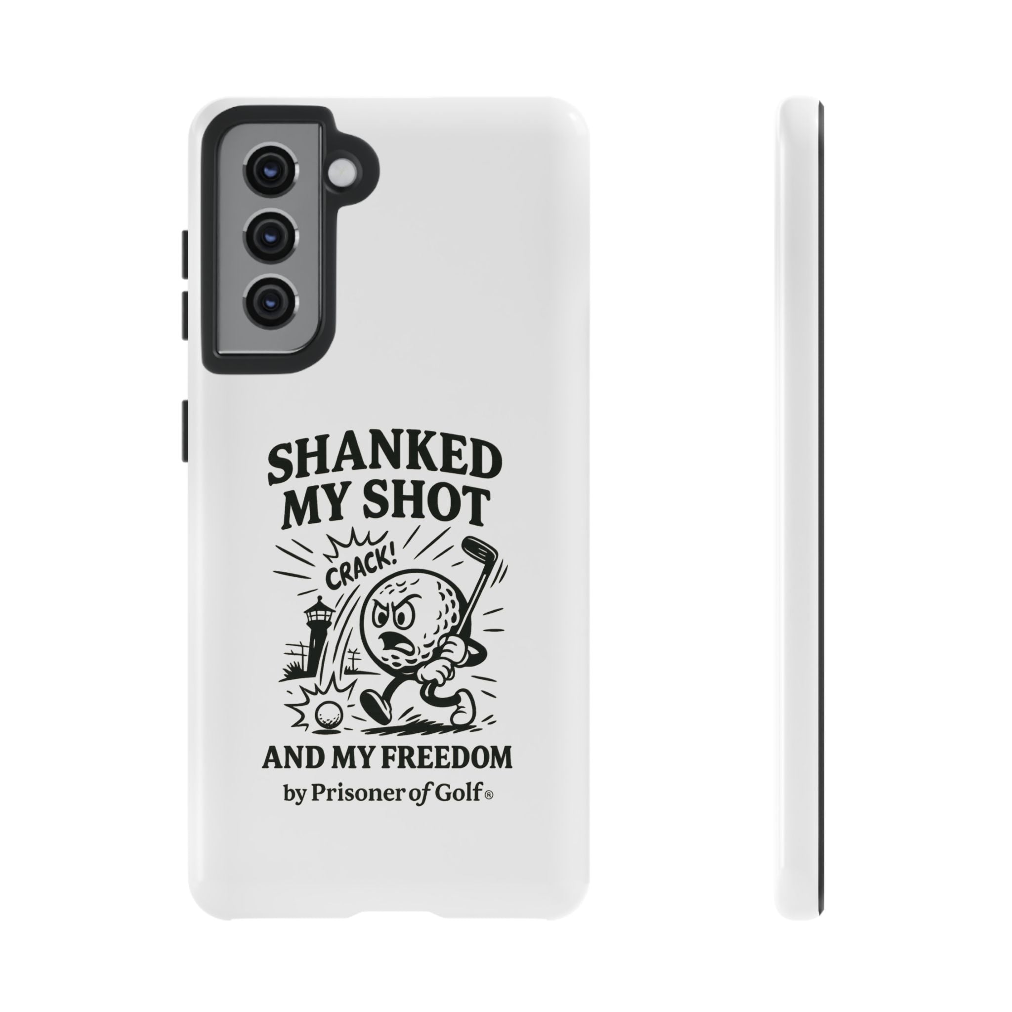 Shanked My Shot, Golf-Themed Phone Case, Funny Golf Gift, Golfer Accessory, Golf Lover's Case, Unique Sports Merchandise