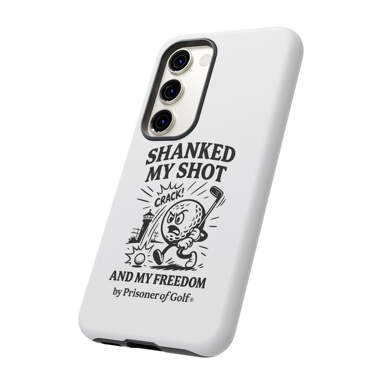 Shanked My Shot, Golf-Themed Phone Case, Funny Golf Gift, Golfer Accessory, Golf Lover's Case, Unique Sports Merchandise