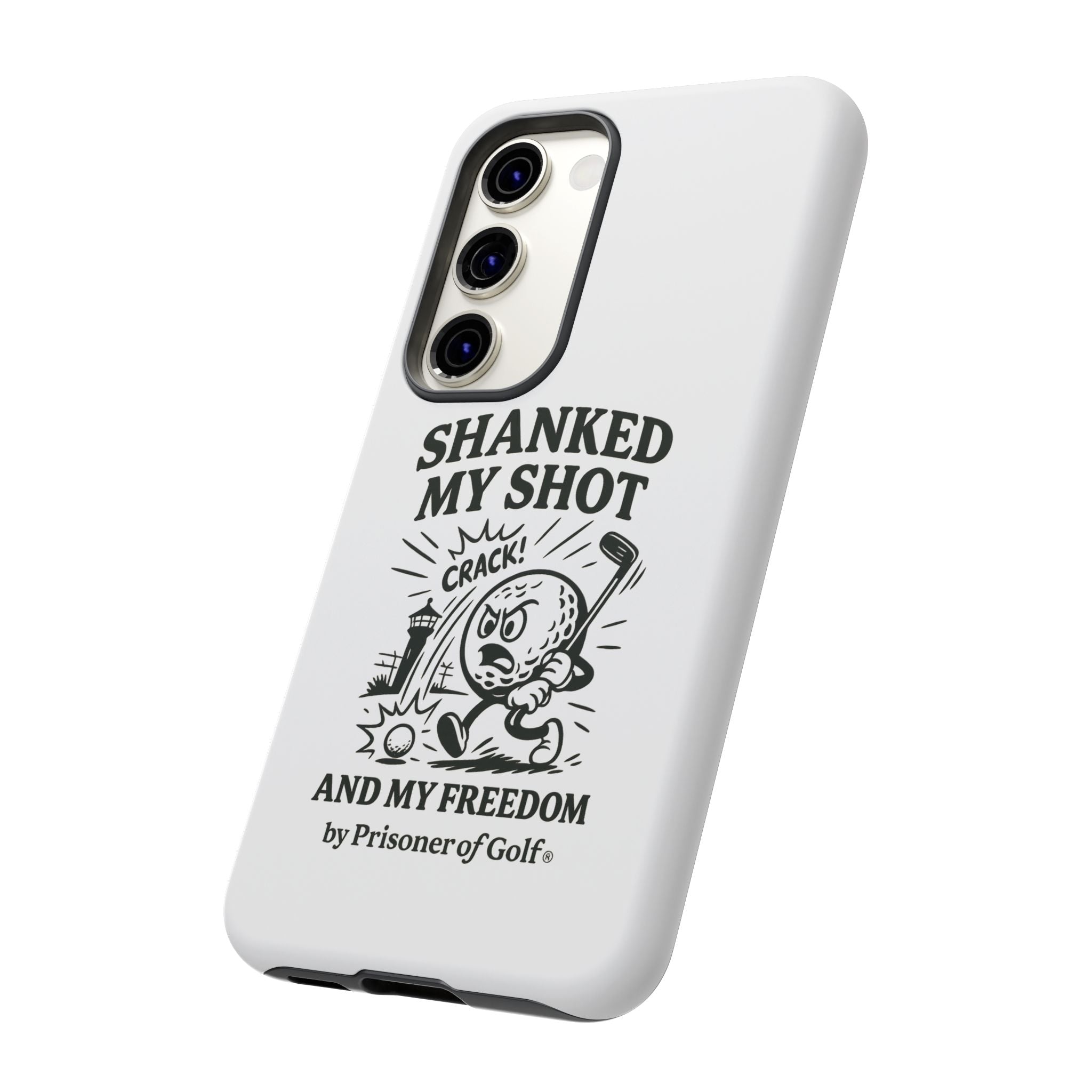 Shanked My Shot, Golf-Themed Phone Case, Funny Golf Gift, Golfer Accessory, Golf Lover's Case, Unique Sports Merchandise