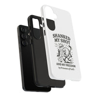 Shanked My Shot, Golf-Themed Phone Case, Funny Golf Gift, Golfer Accessory, Golf Lover's Case, Unique Sports Merchandise