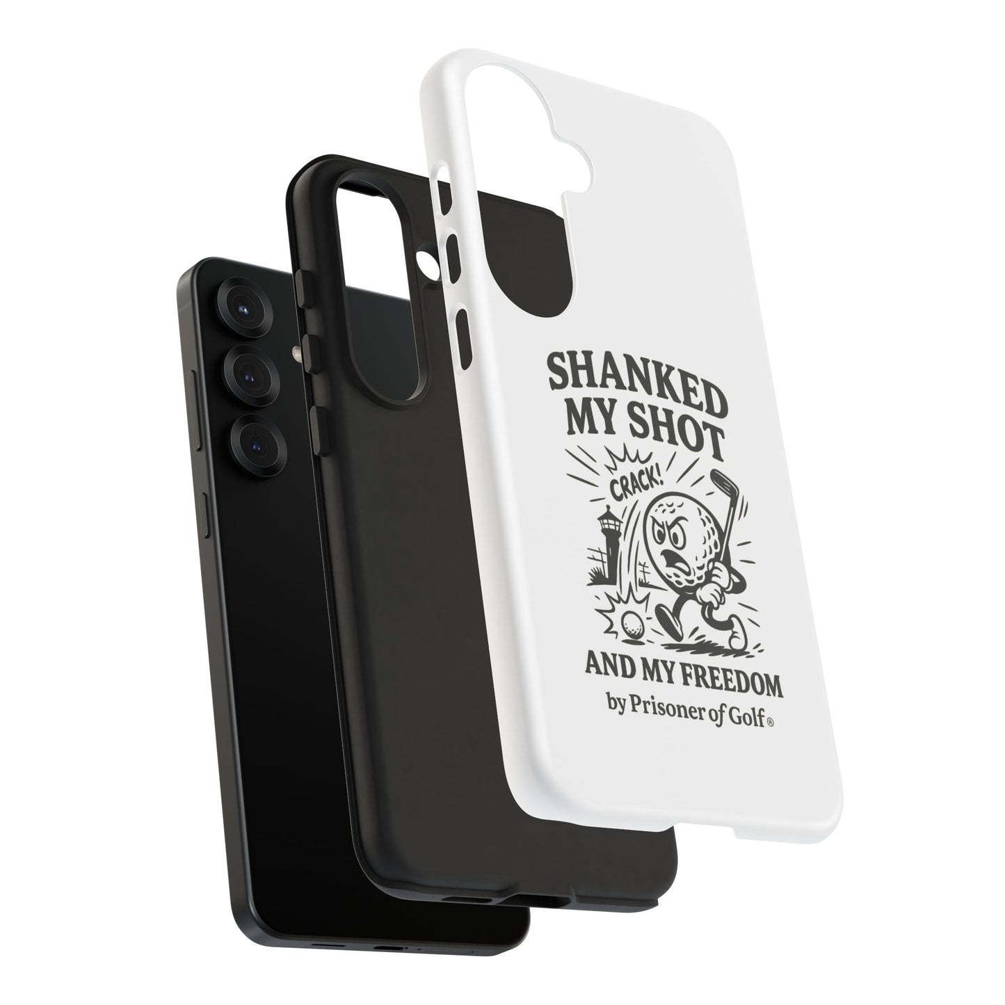 Shanked My Shot, Golf-Themed Phone Case, Funny Golf Gift, Golfer Accessory, Golf Lover's Case, Unique Sports Merchandise